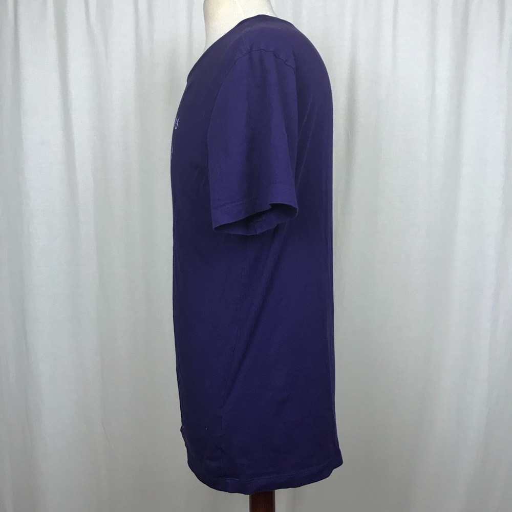 J Crew MENS Medium T Shirt Purple - Picture 4 of 7